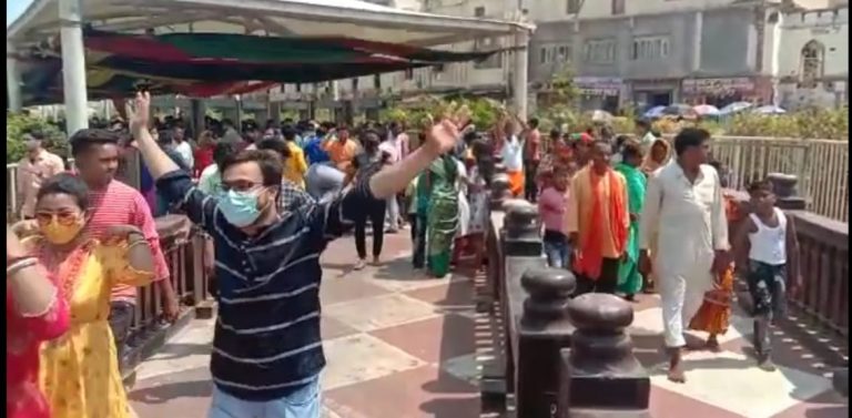 COVID Curbs Eased, Devotees Flock Puri Jagannath Temple On Sunday