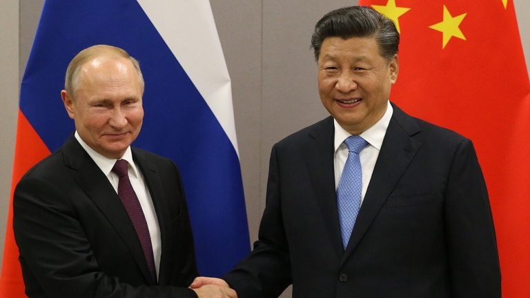 Putin and Xi Jinping