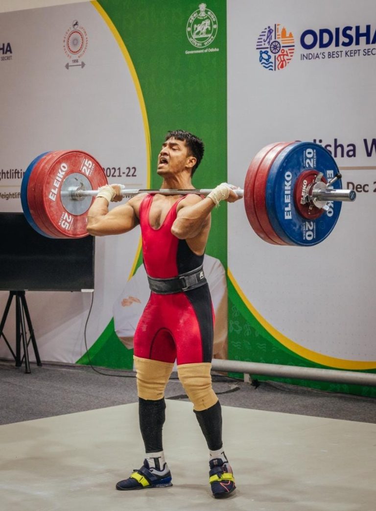 national weightlifting in Bhubaneswar