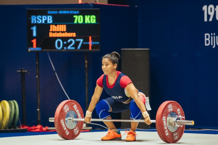 Odisha’s Jhili Dalabehera Clinches Bronze At IWLF National Weightlifting