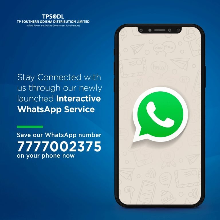 TPSODL Launches Interactive WhatsApp Services For Customers