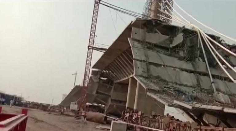 Ganga bridge collapse Bihar