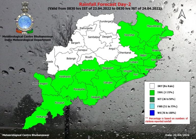 Lightning, Gusty Wind & Hailstorm Alert For 16 Odisha Districts; Day Temp To Fall In 24 Hours