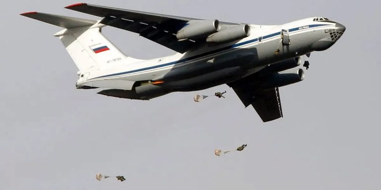 Russian paratroopers revolt