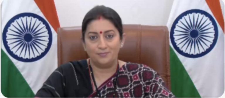 Smriti Irani To Chair Zonal Conference Of 5 Eastern States In Bhubaneswar Tomorrow