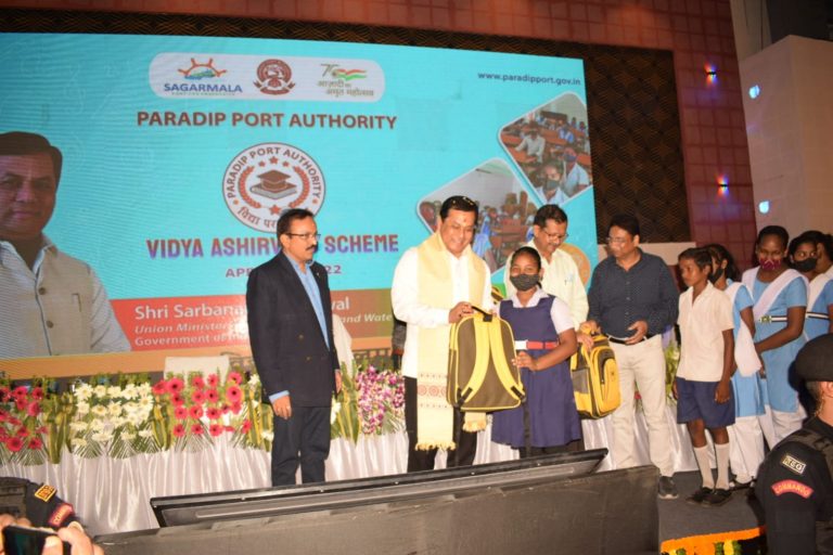Union Minister Sonowal Sets 500 MMTPA Target For Paradip Port Under Maritime Vision 2030; Inaugurates Riverine Jetty