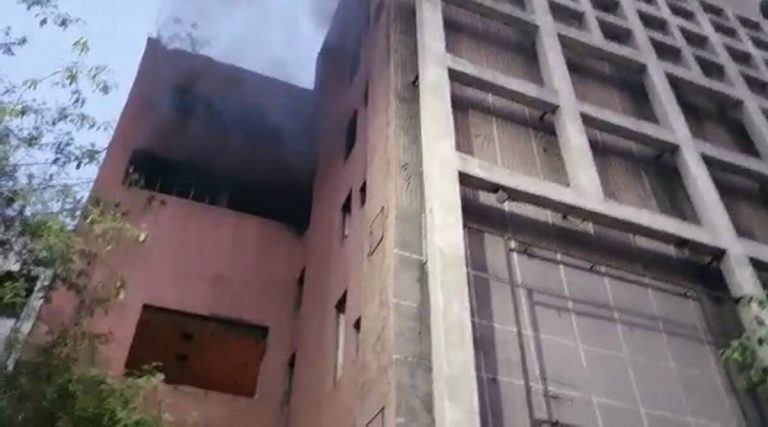 Fire Breaks Out At Uphaar Cinema In Delhi