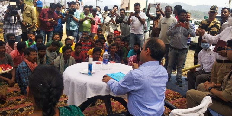 chief secy in malkangiri