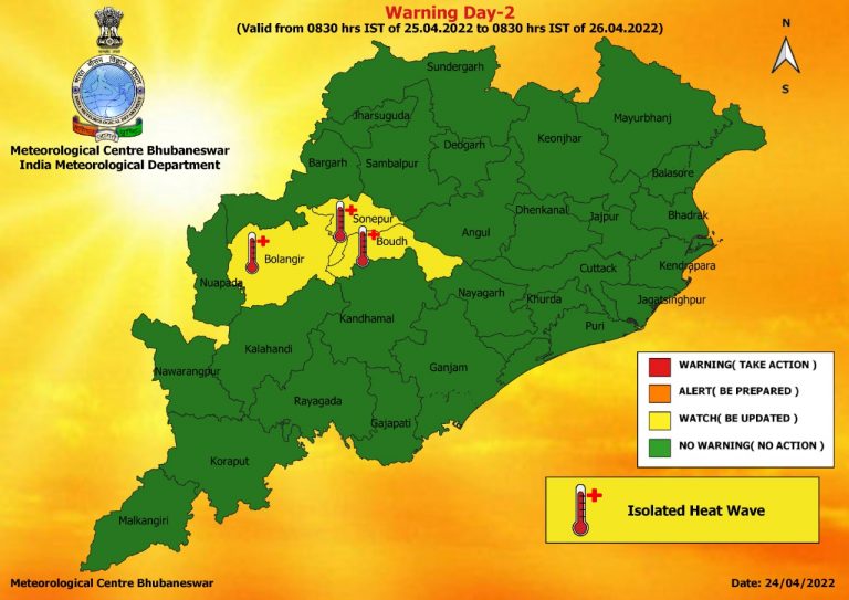 More Hotter Days In Store For Odisha; Temperature To Rise By 3 to 5 Degrees