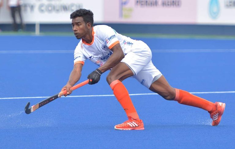 Dipsan tirkey scored 5 goals for india