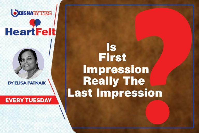 Is First Impression Really The Last Impression?