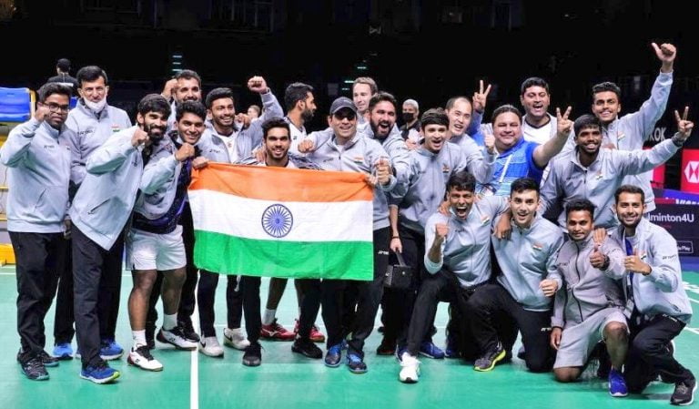 India thomas cup triumph