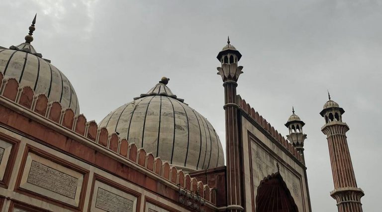 Jama Masjid damage