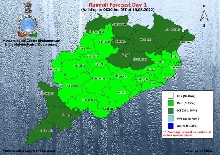 Thunderstorm, Gusty Wind Warning For Odisha Till May 18; No Change In Day Temp