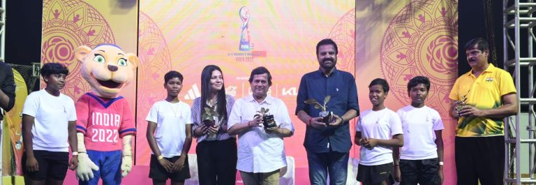 FIFA U-17 Women’s World Cup Hosts Kick Off The Dream Football Carnival At KIIT In Bhubaneswar