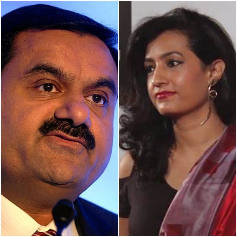 karuna nundi + gautam adani