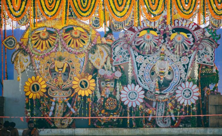 Lord Jagannath Dons Gajanan Besha After Holy Bath On Deb Snana Purnima