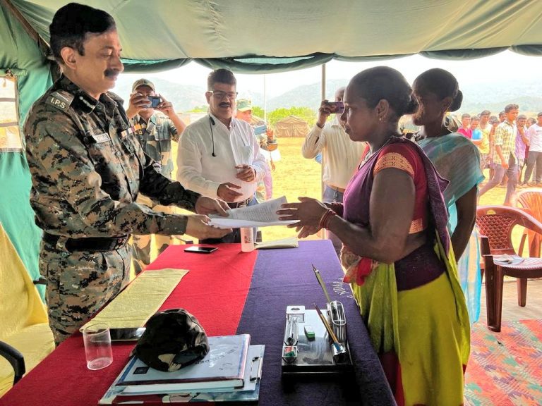 50 Maoist Supporters Surrender Before DGP In Odisha’s Malkangiri