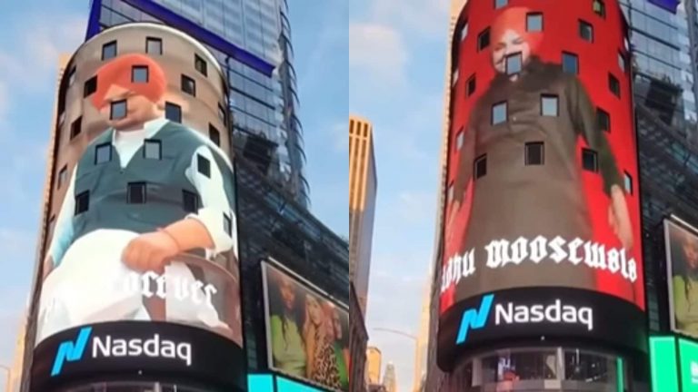 sidhu moosewala times square