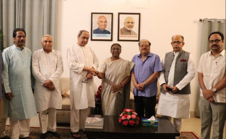 Odisha CM, BJD MPs Meet President-Elect Droupadi Murmu; Swearing-In Ceremony Tomorrow