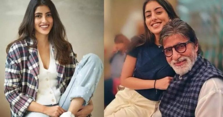 Navya naveli with Big B