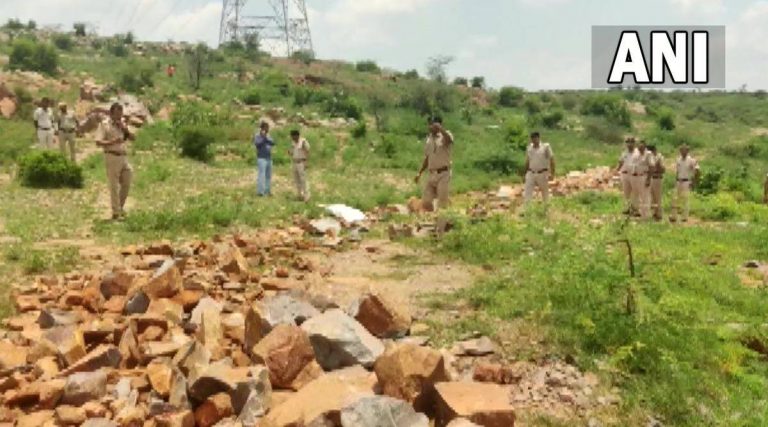 Police Officer Trying To Stop Illegal Mining Run Over By Truck