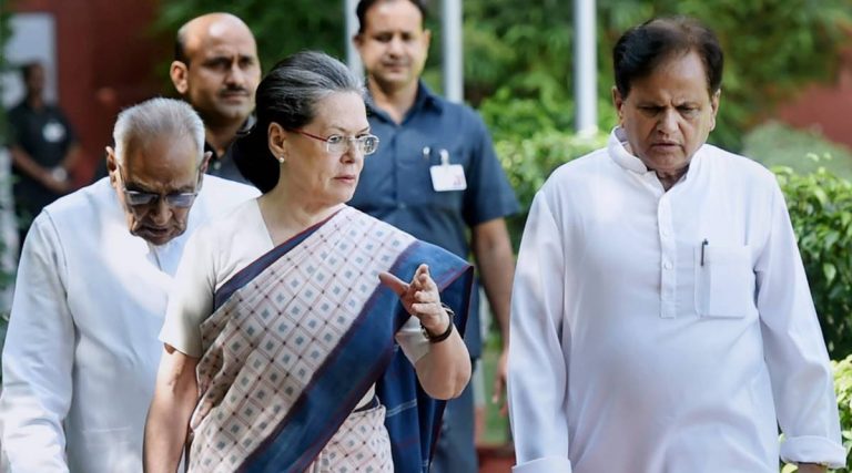 Sonia gandhi, ahmed patel