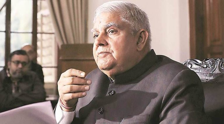 dhankhar reminds judiciary of laxman rekha