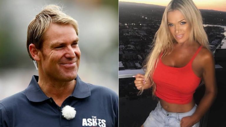 Gina stewart and Shane Warne