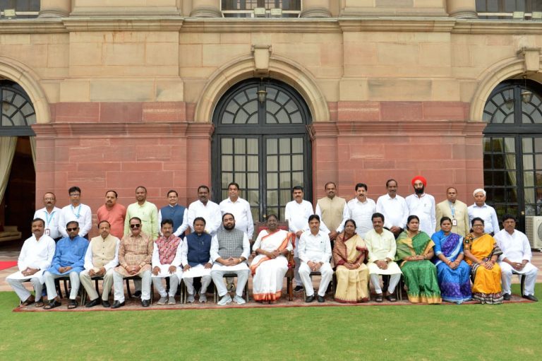 Odisha Ministers, MLAs Meet President Droupadi Murmu At Rashtrapati Bhawan