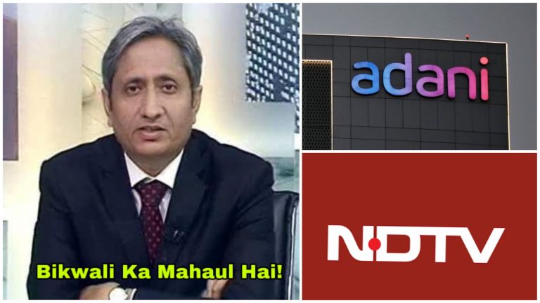 Adani Buying 29.18% Stake In NDTV; Check Out Internet Reactions