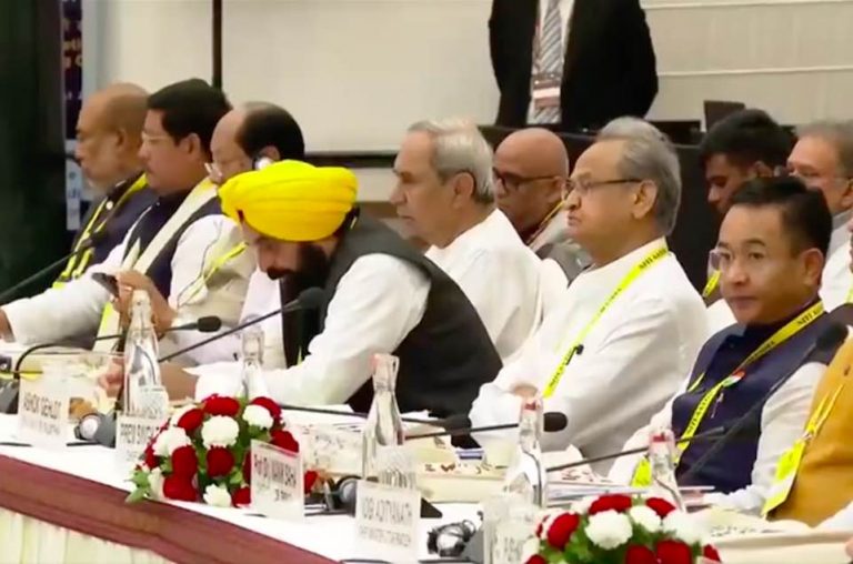 PM Modi Chairs NITI Aayog Meet With CMs; Odisha To Push For Special Category Status