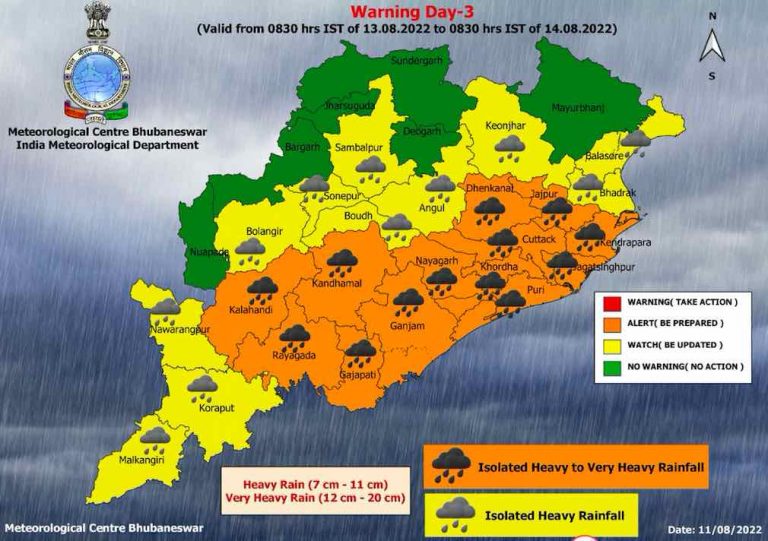 Fresh Low Pressure To Trigger Heavy To Very Heavy Rainfall In Odisha; Check IMD Forecast