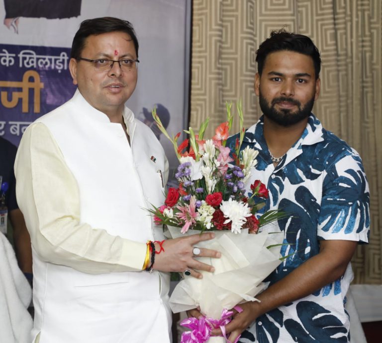 Rishabh Pant Uttarakhand brand ambassador