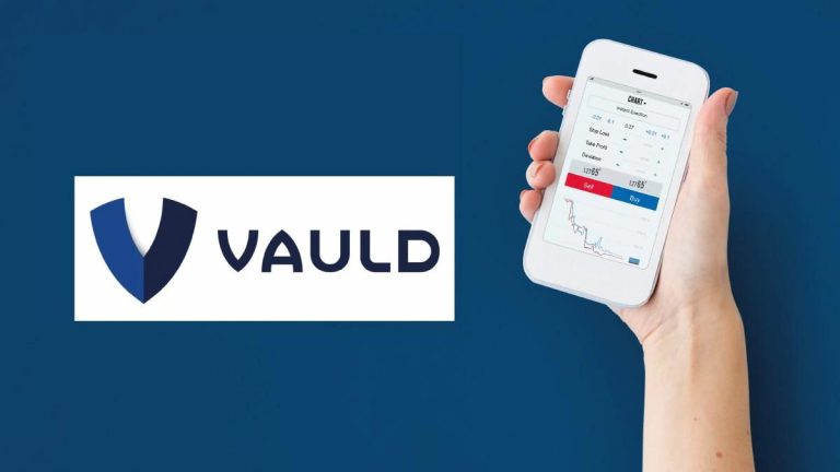Vauld crypto exchange frozen