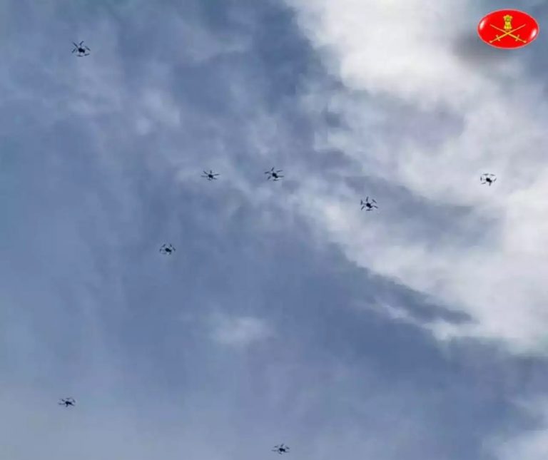 drone swarms Indian Army