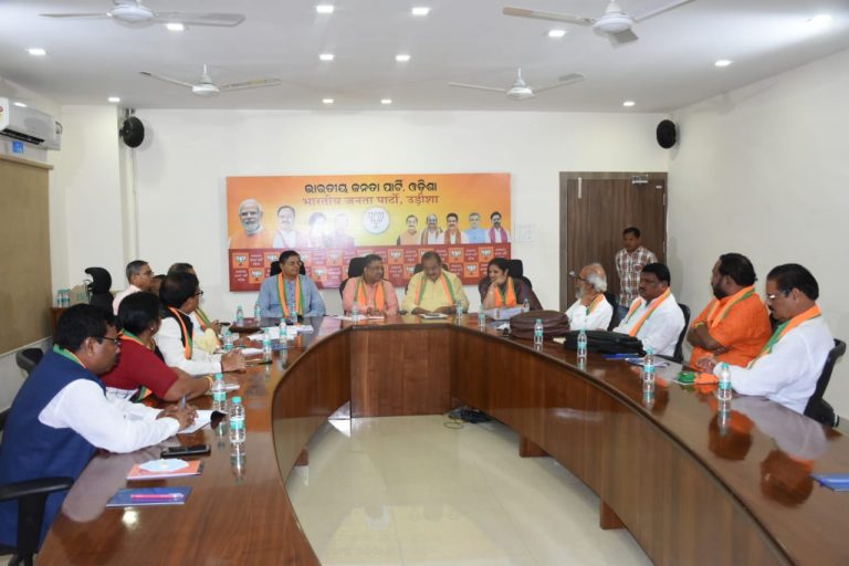 BJP Odisha Prabhari Sunil Bansal Discusses Blueprint For 2024 Elections