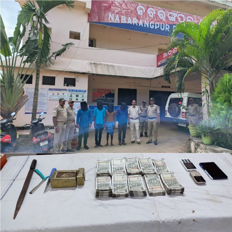 Fake Gold Brick Racket Busted, 4 Arrested In Odisha’s Nabarangpur