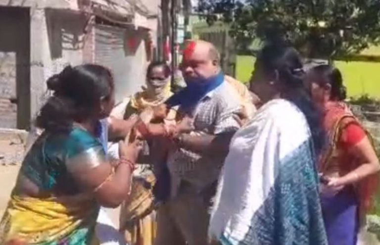 Women Bash Up Odisha Rail Project Official Over Delay In Compensation To Land Losers