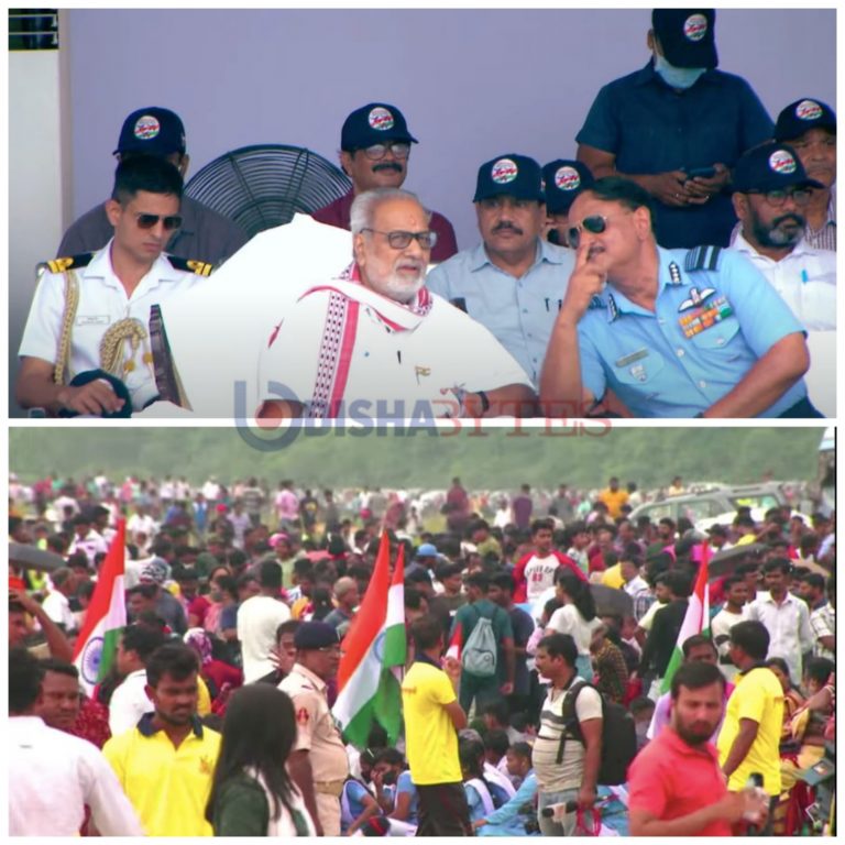 Live Streaming Of IAF’s Suryakiran Air Show In Bhubaneswar Begins