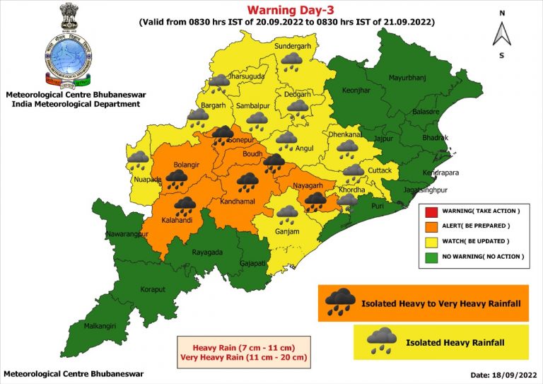 Low-Pressure Area To Form Over Bay Of Bengal; Odisha Braces For Heavy Rainfall In Next 3 Days