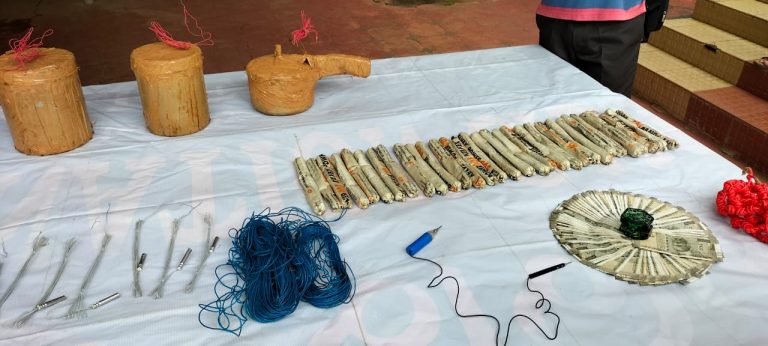 explosives recovered in malkangiri