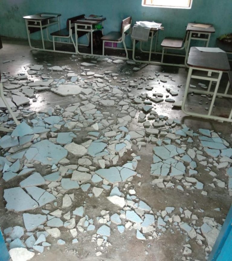 Chunks Of School Roof Fall On Students In Odisha’s Keonjhar; Seven Injured
