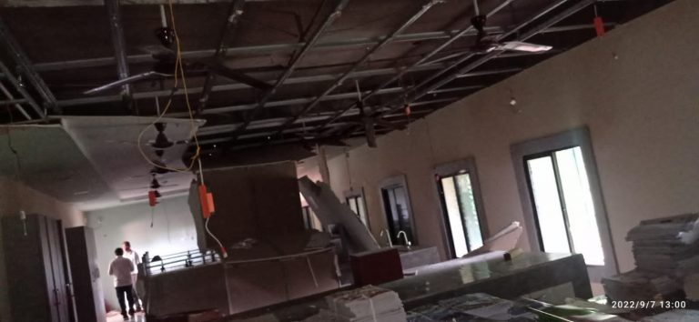 ceiling collapse