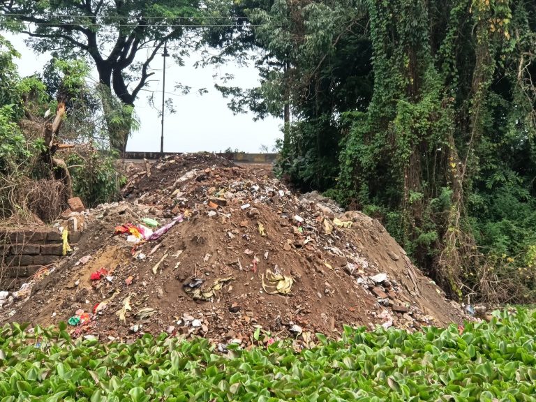 Huge Debris In Odisha’s Barabati Moat Triggers Confusion