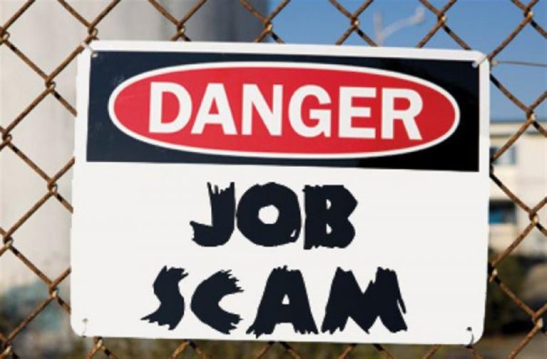 beware of fake jobs