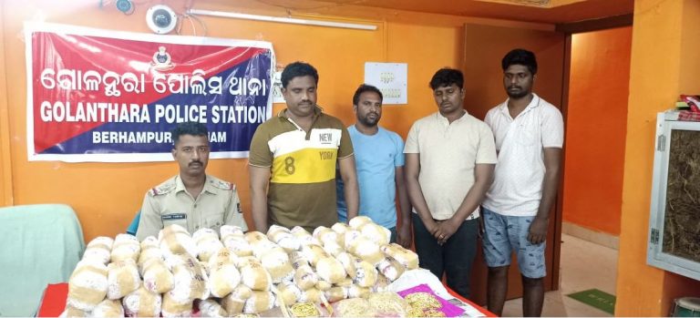 Three Held With 3 Kg Gold, 180 Kg Silver In Odisha’s Ganjam