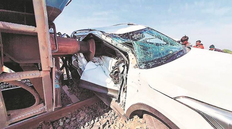3 Critical As Train Hits Car At Unmanned Level Crossing In Odisha