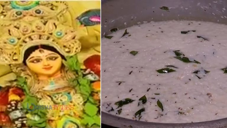 ‘Dahi Pakhala’, Major Attraction At Odisha Puja Pandals On Vijaya Dashami