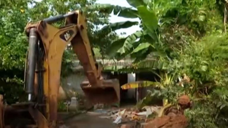 Houses Of Drug Peddlers Demolished By Authorities In Odisha’s Khurda